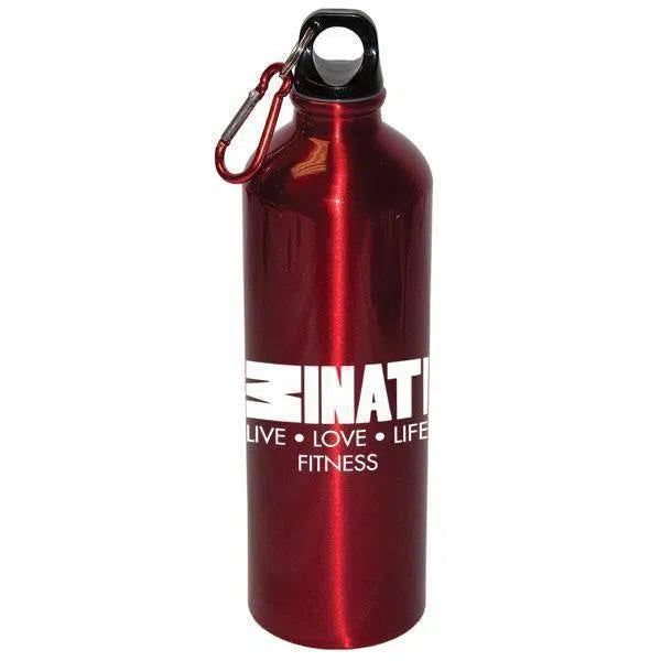 Custom Logo Aluminum Water Bottle With Carabiner 750 ML, Goose - Custom Logo, Canada