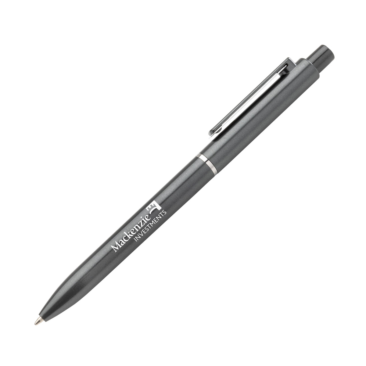 Custom Logo Amera Wide Clip Clicker Pen