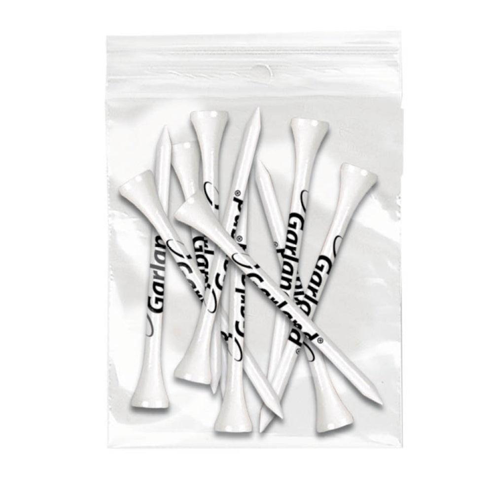 Custom Logo Bagged Tees - 10 Wooden Tees per Bag