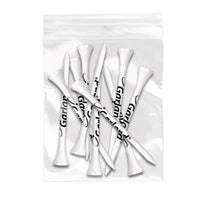 Custom Logo Bagged Tees - 10 Wooden Tees per Bag