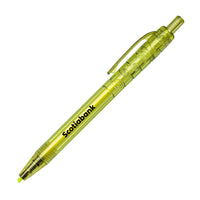 Custom Logo Bali Recyled Plastic Highlighter
