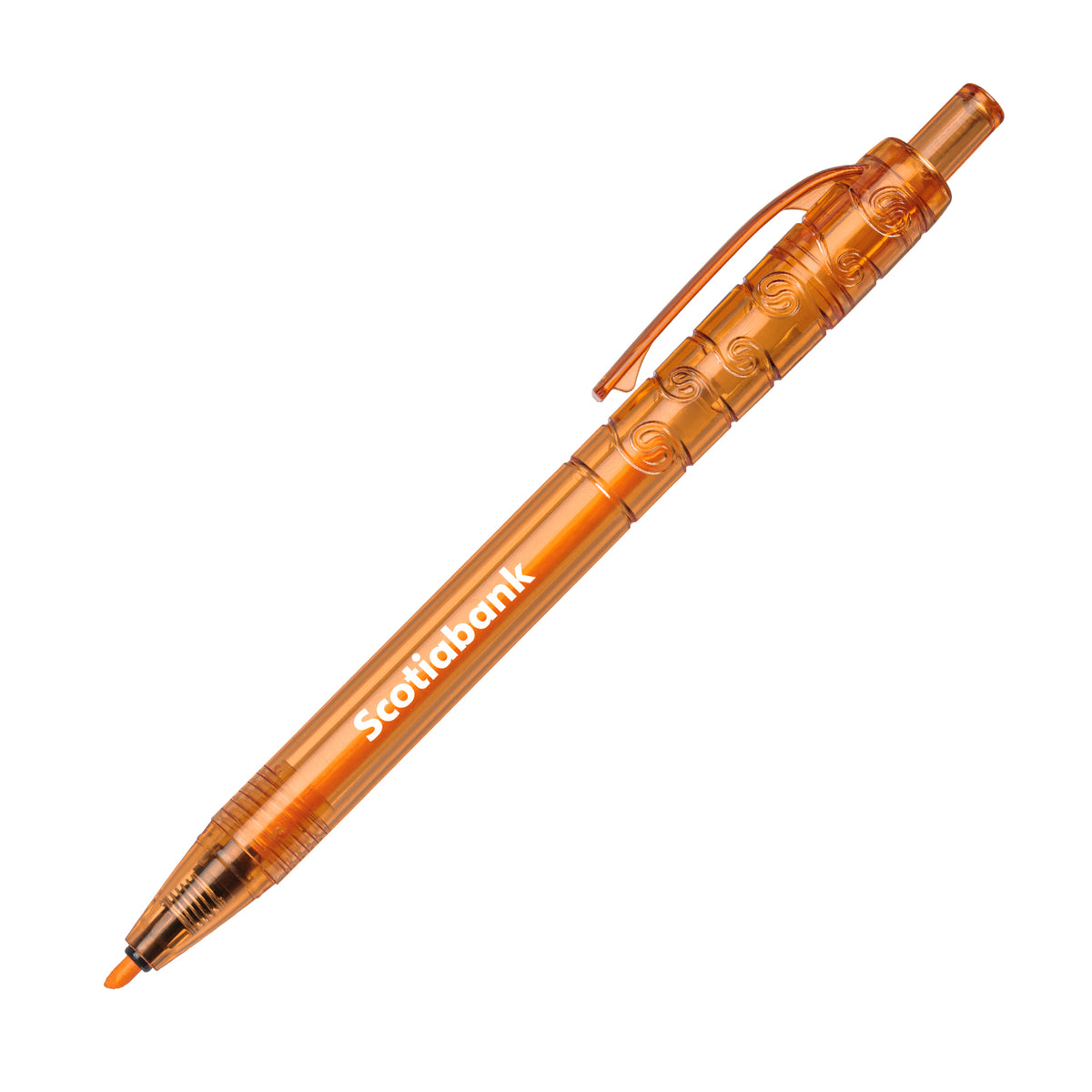 Custom Logo Bali Recyled Plastic Highlighter