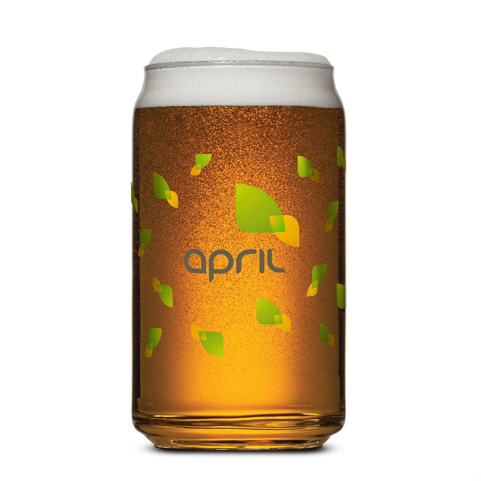 Custom Logo Beer Can Beer Glass - VividPrint™