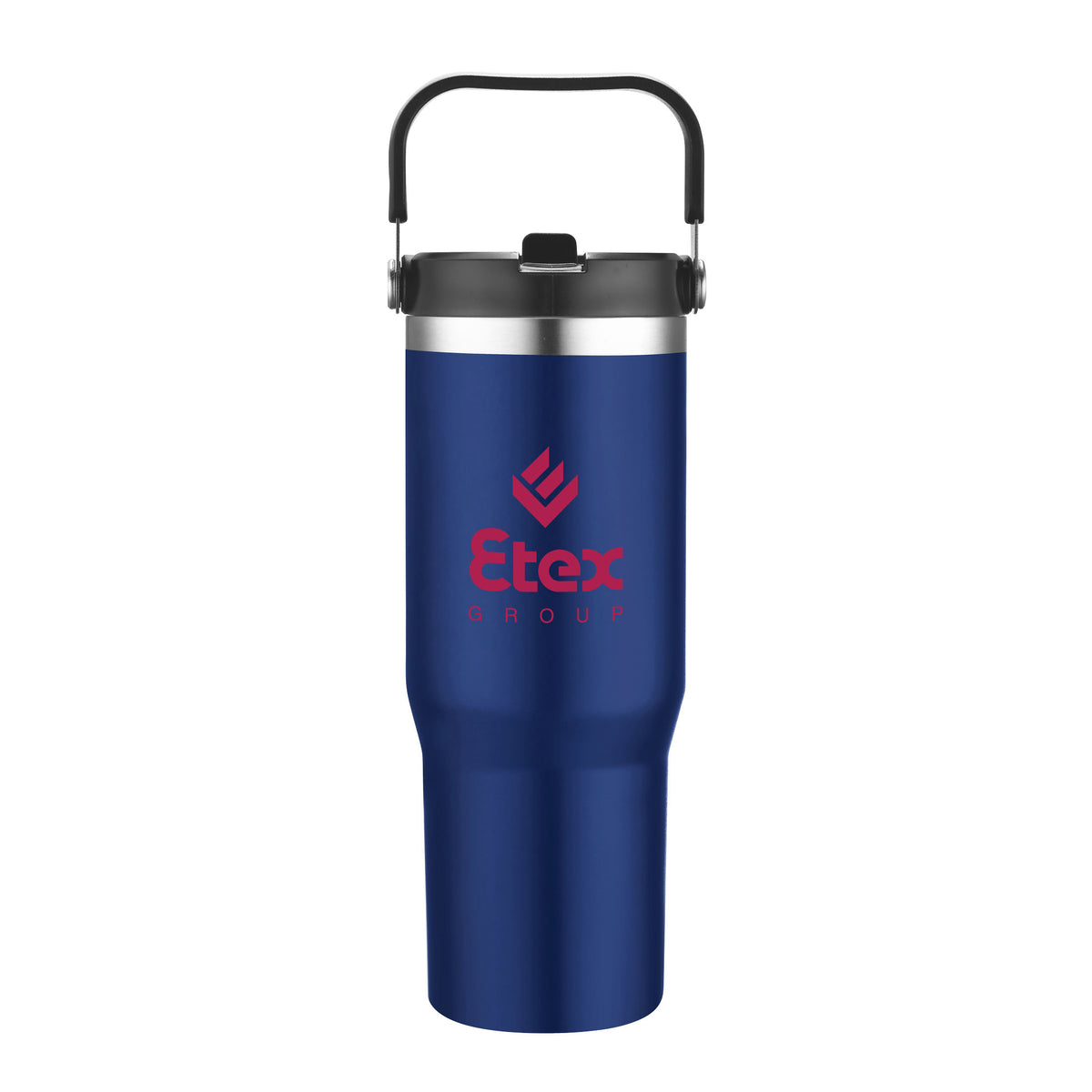 Custom Logo Belinda Vacuum Travel Mug w/ Carrier - 30oz