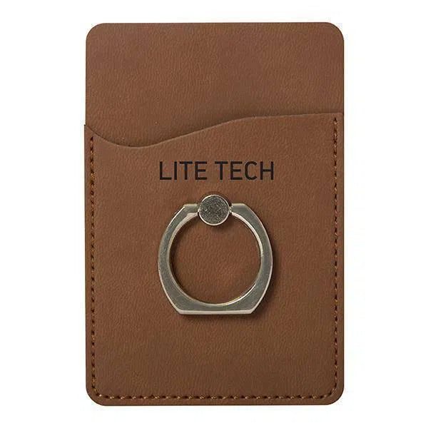 Custom Logo Berksby Ring Smartphone Holder/Wallet