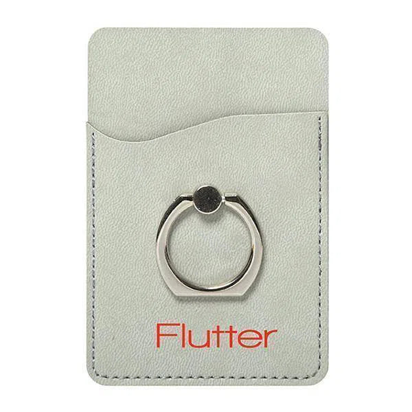 Custom Logo Berksby Ring Smartphone Holder/Wallet