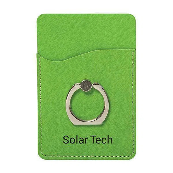 Custom Logo Berksby Ring Smartphone Holder/Wallet