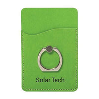 Custom Logo Berksby Ring Smartphone Holder/Wallet