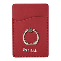 Custom Logo Berksby Ring Smartphone Holder/Wallet
