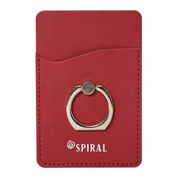 Custom Logo Berksby Ring Smartphone Holder/Wallet