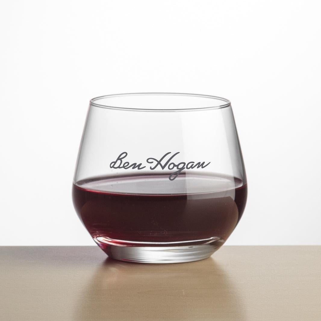Custom Logo Bexley Stemless Wine - Imprinted