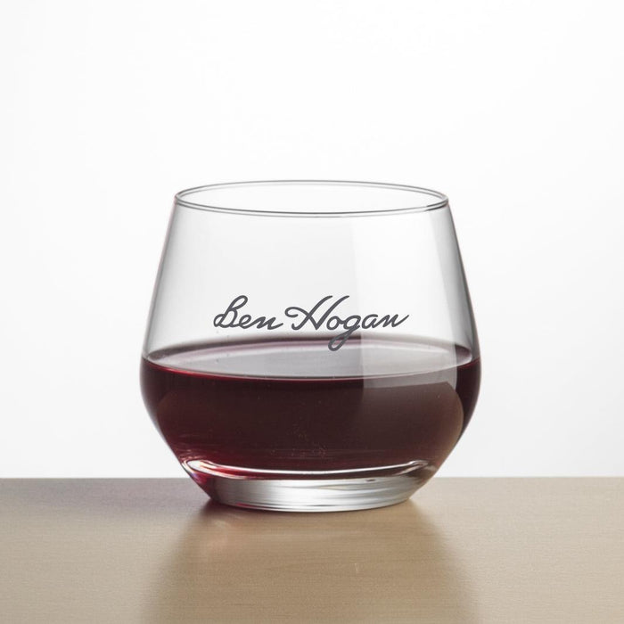 Custom Logo Bexley Stemless Wine - Imprinted