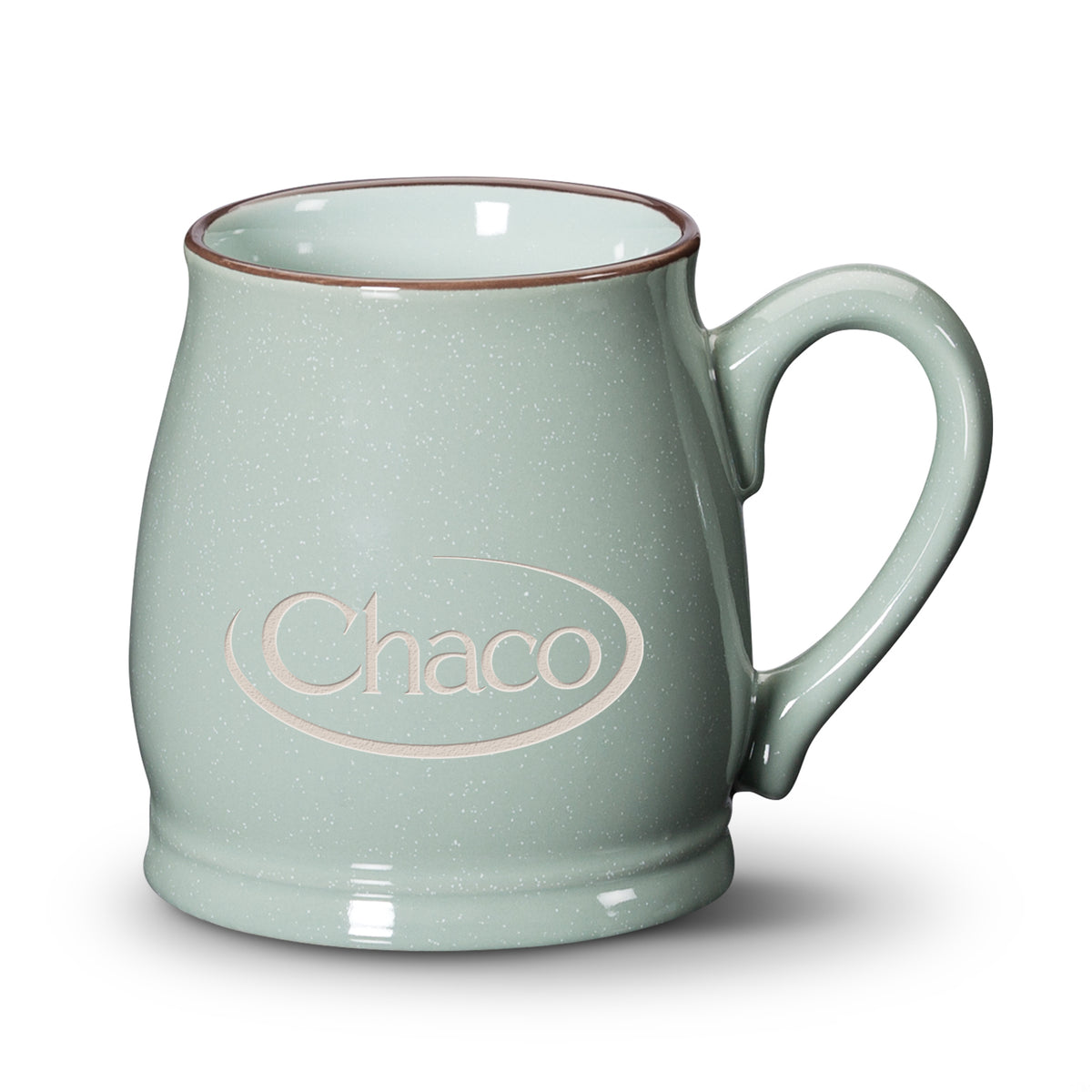 Custom Logo Biscayne 3-Tone Mug - 16oz - Deep Etch