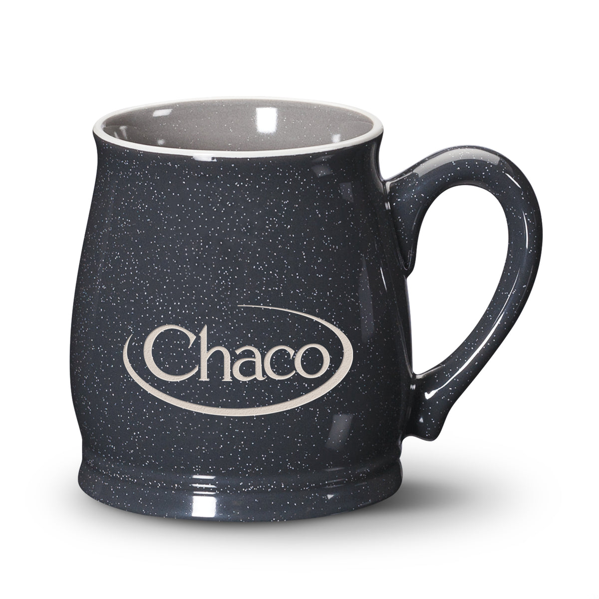 Custom Logo Biscayne 3-Tone Mug - 16oz - Deep Etch