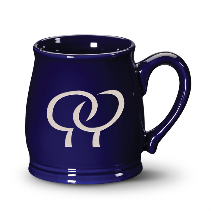 Custom Logo Biscayne Mug - 16oz - Deep Etch