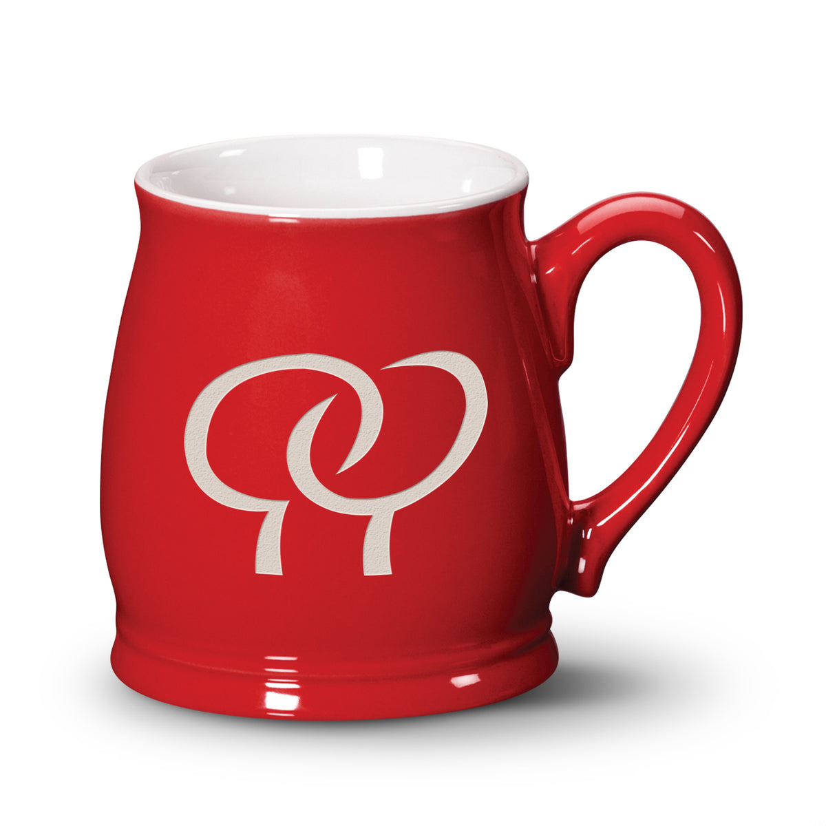 Custom Logo Biscayne Mug - 16oz - Deep Etch