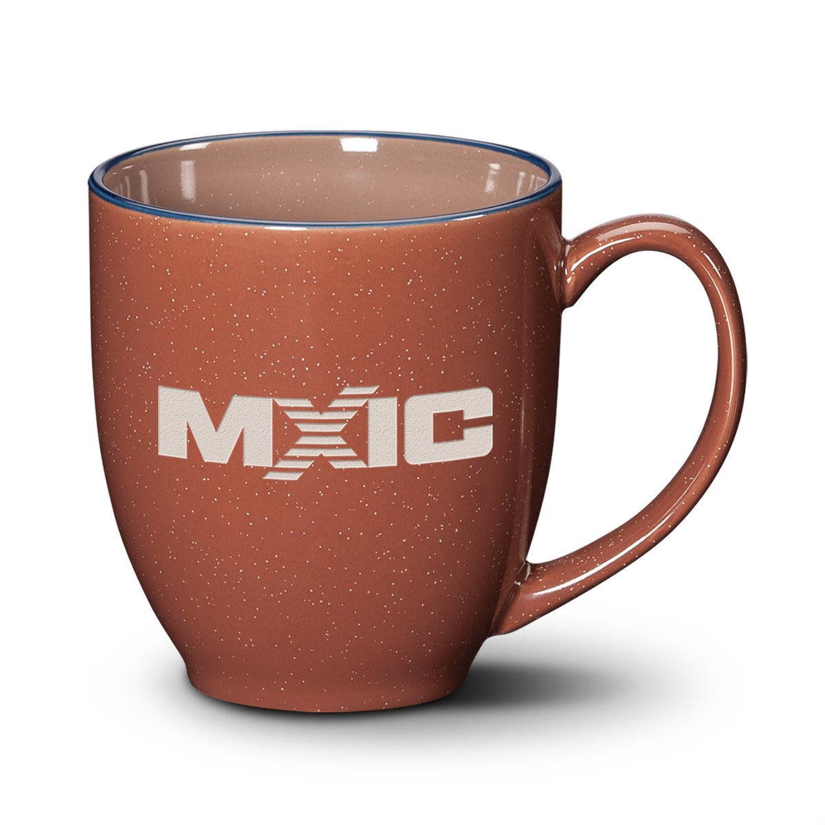 Custom Logo Bistro 3-Tone Mug - 16oz - Deep Etch