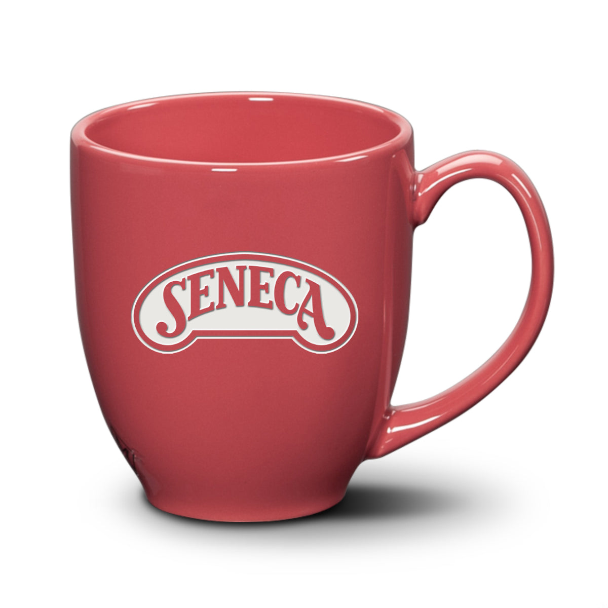 Custom Logo Bistro Mug - 16oz - Deep Etch