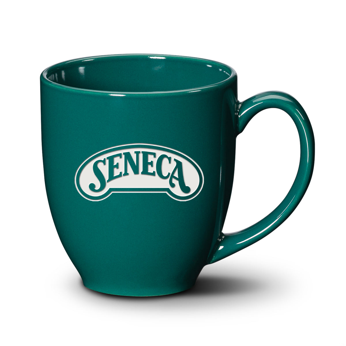 Custom Logo Bistro Mug - 16oz - Deep Etch