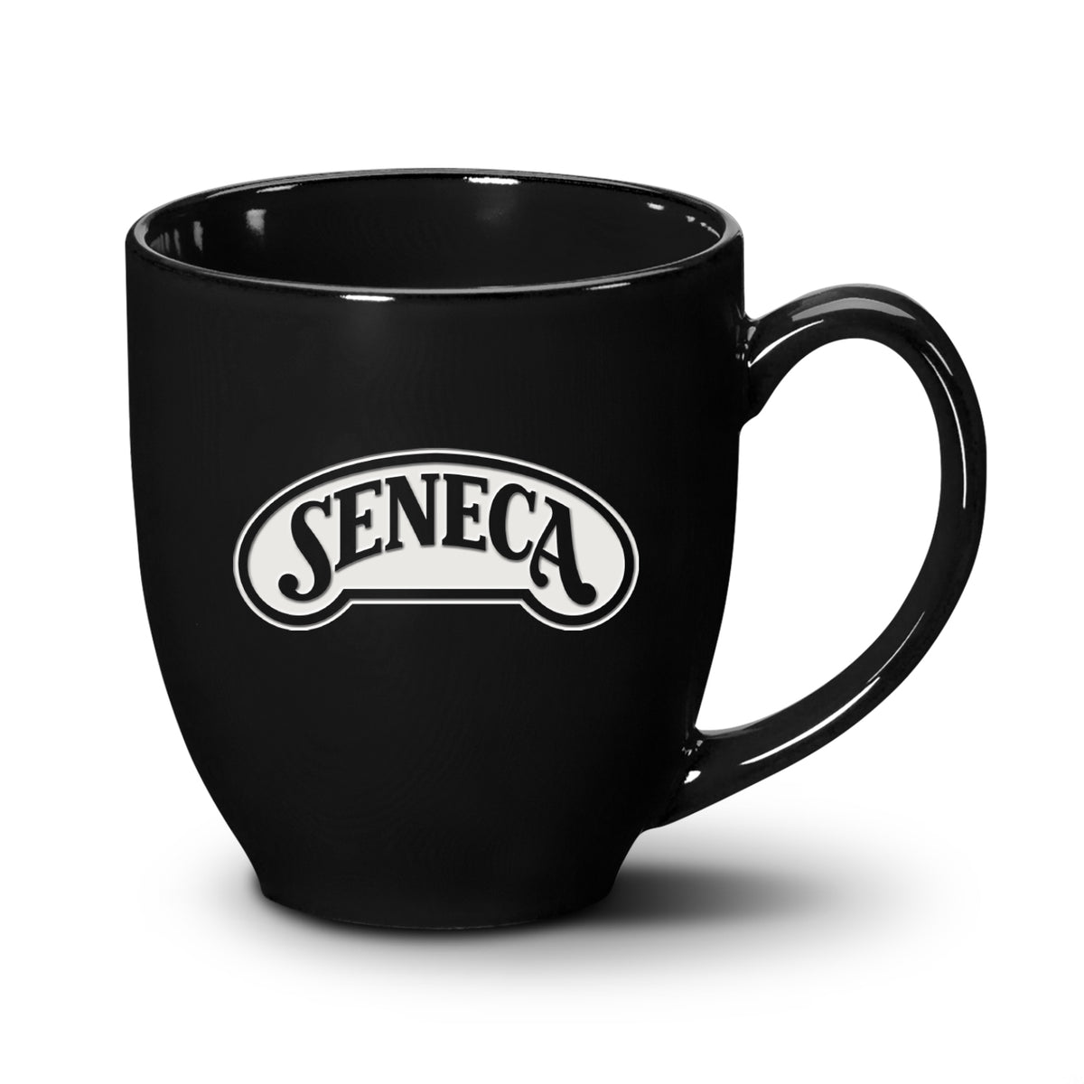 Custom Logo Bistro Mug - 16oz - Deep Etch