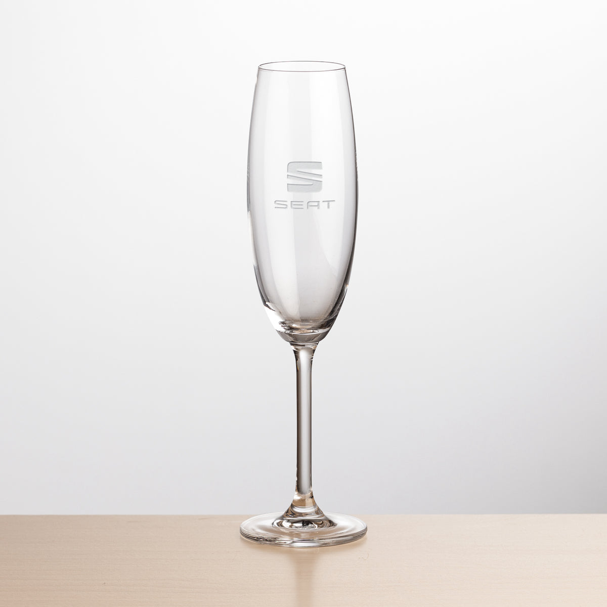 Custom Logo Blyth Flute - Deep Etch