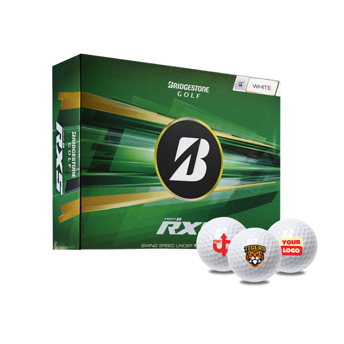 Custom Logo Bridgestone Tour B RXS Golf Balls