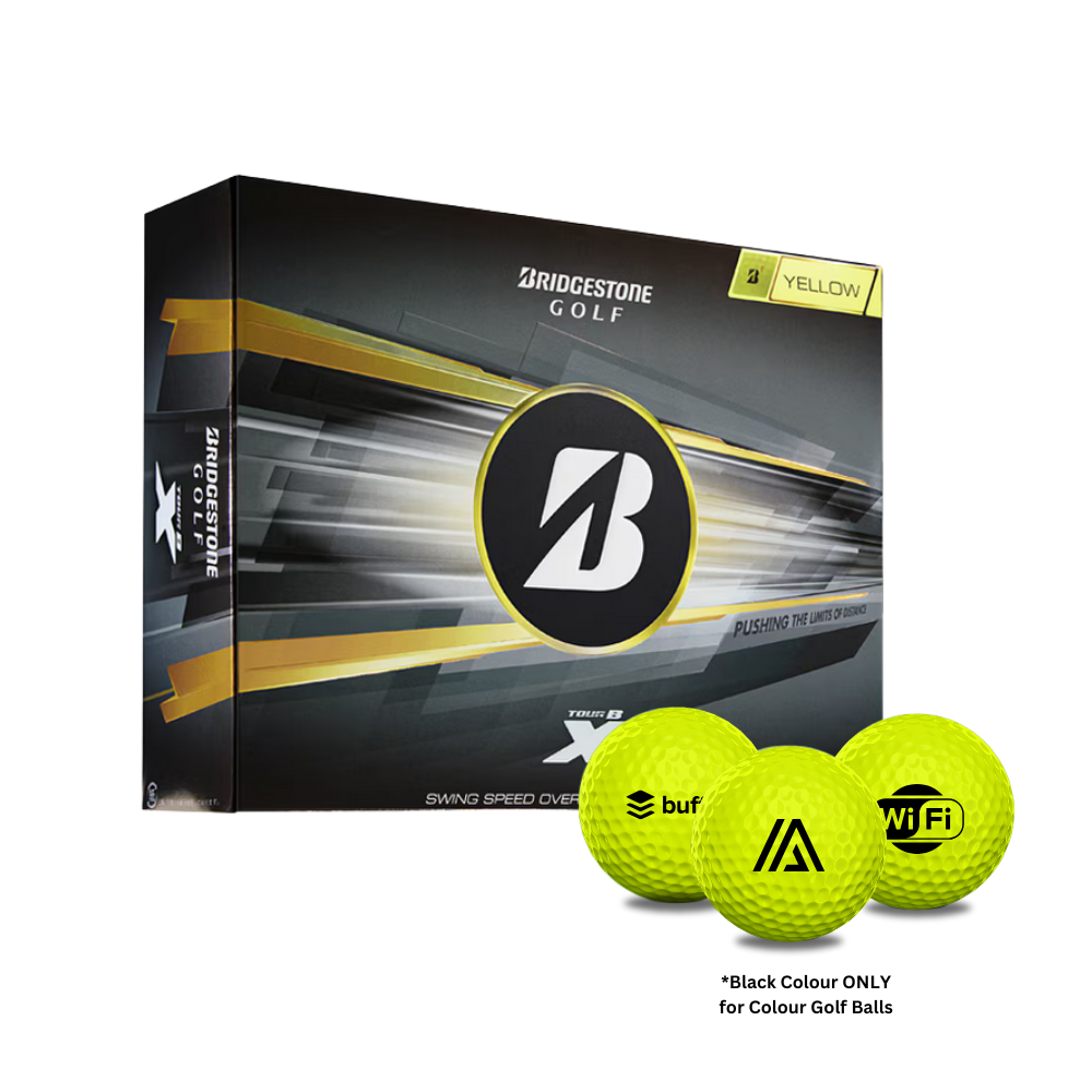 Custom Logo Bridgestone Tour B X Golf Balls