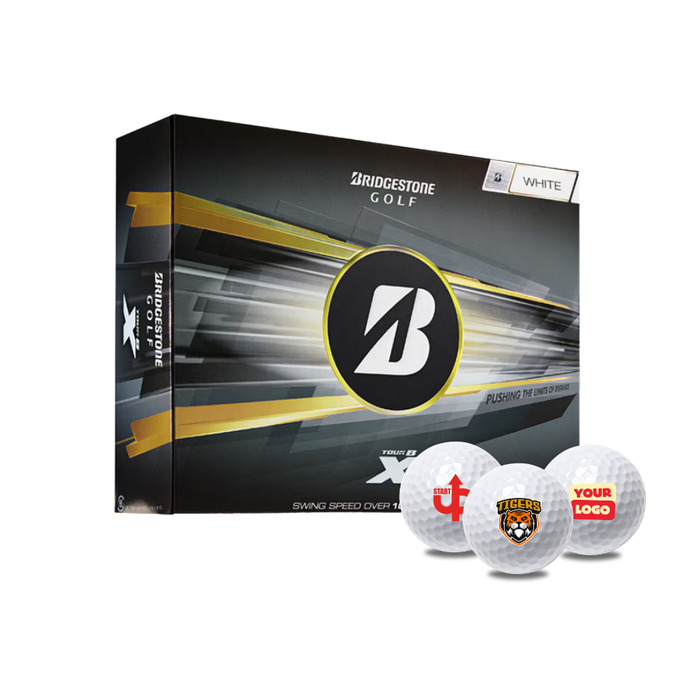 Custom Logo Bridgestone Tour B X Golf Balls