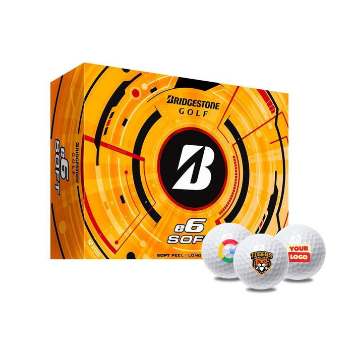 Custom Logo Bridgestone e6 Golf Balls - 2025