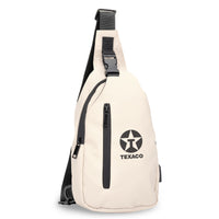 Custom Logo Brimley Sling Bag with USB Charge Port