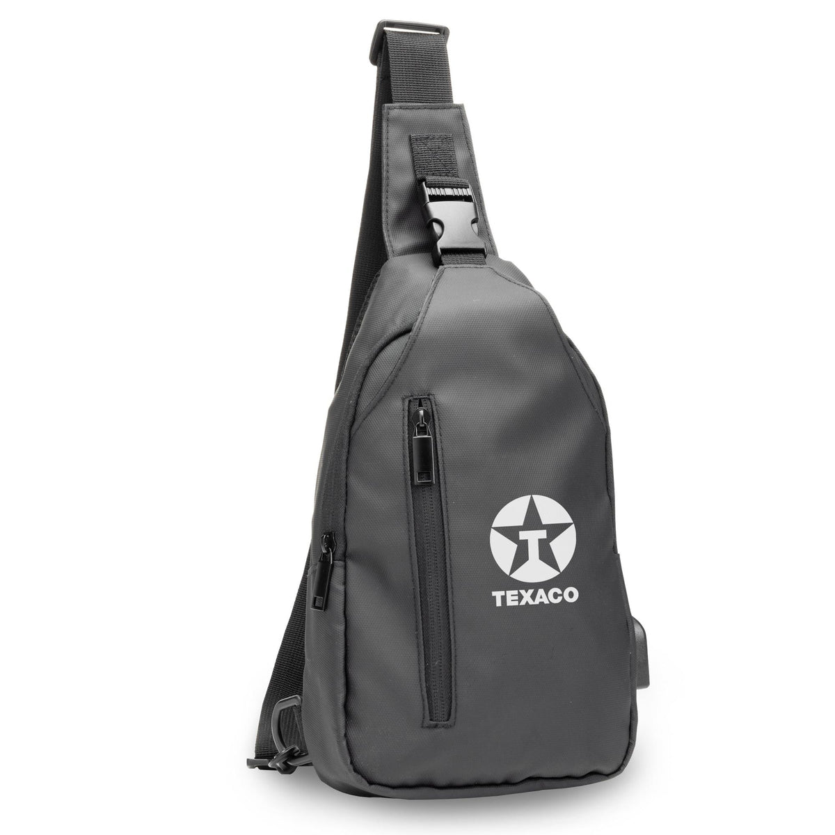 Custom Logo Brimley Sling Bag with USB Charge Port