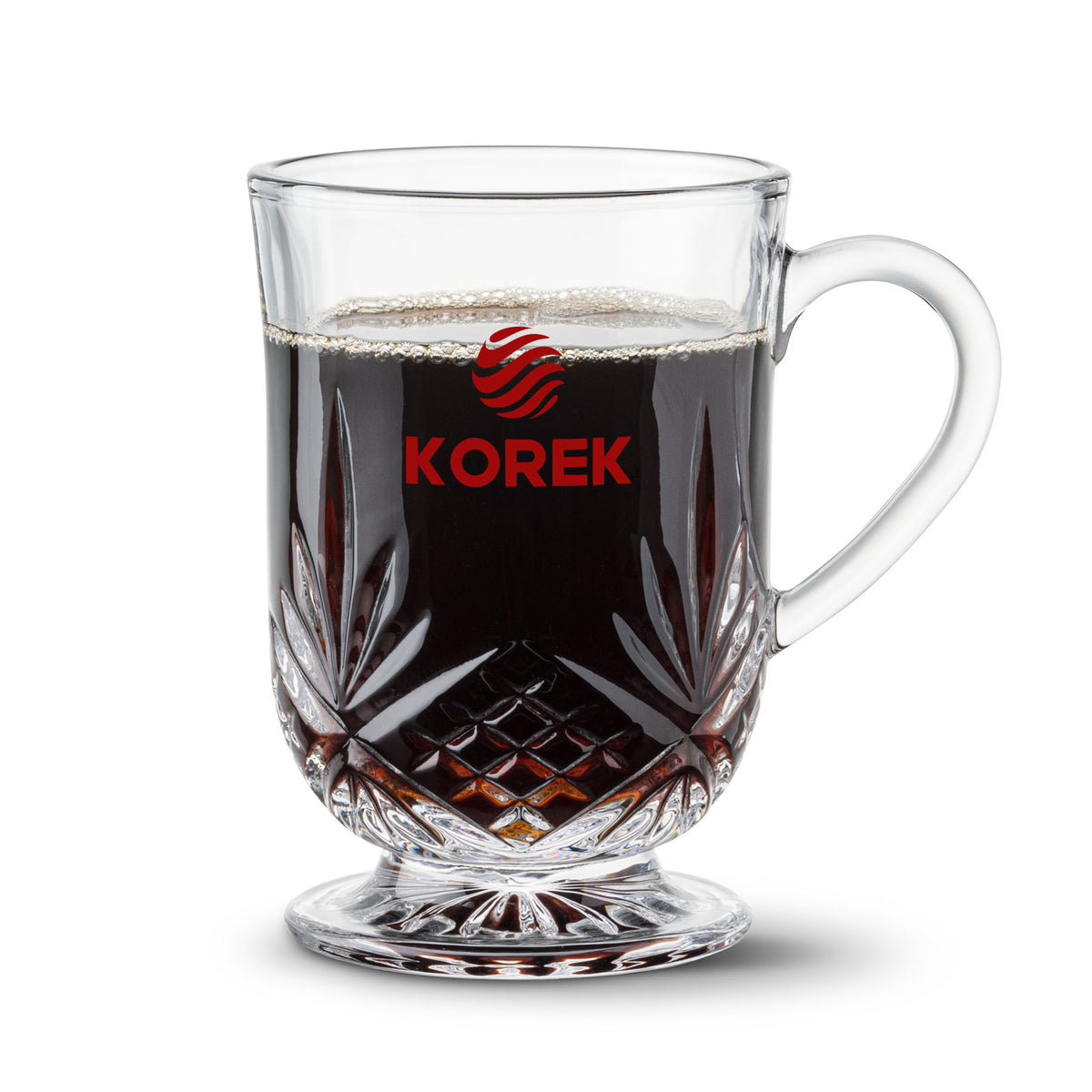 Custom Logo Brinkley Footed Mug - 10oz - Imprinted