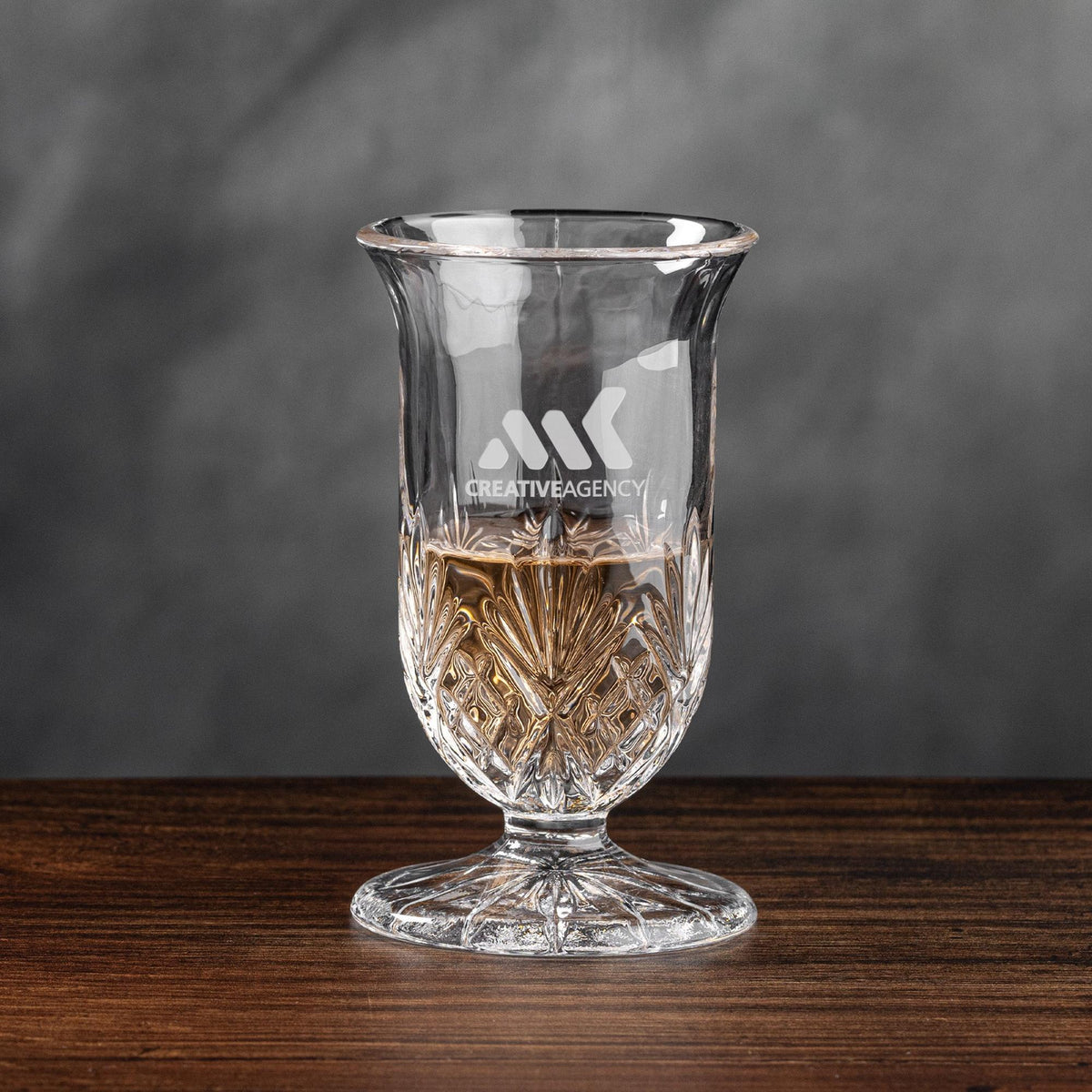 Custom Logo Brinkley Whiskey Taster - Deep Etch