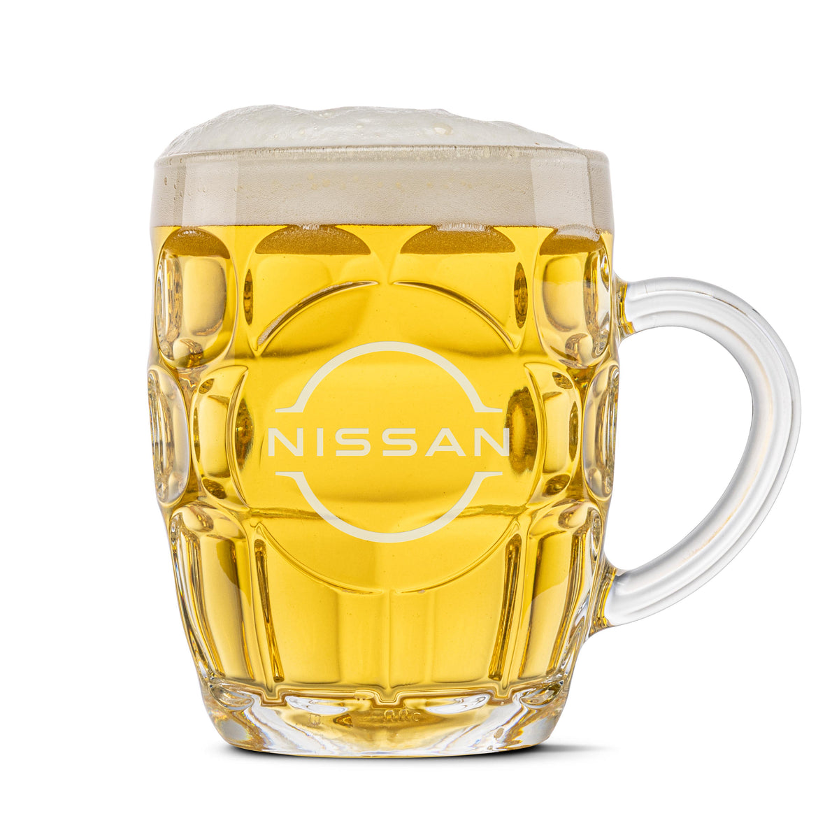 Custom Logo Britannia Beer Stein - Deep Etch