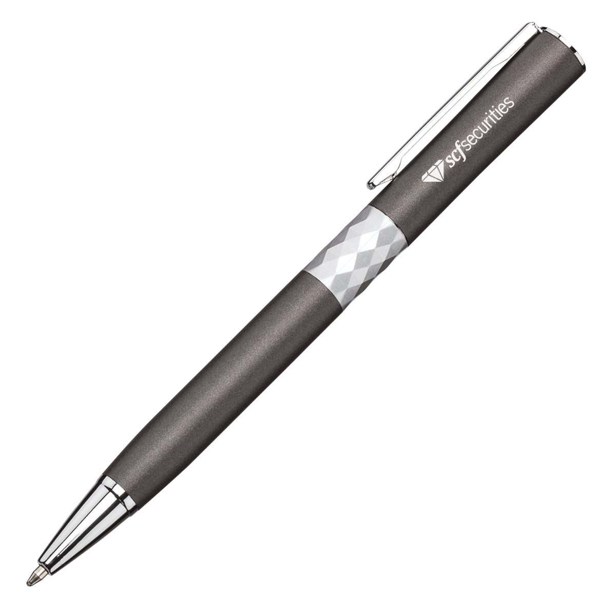 Custom Logo Brooklyn Metal Twist-Action Pen