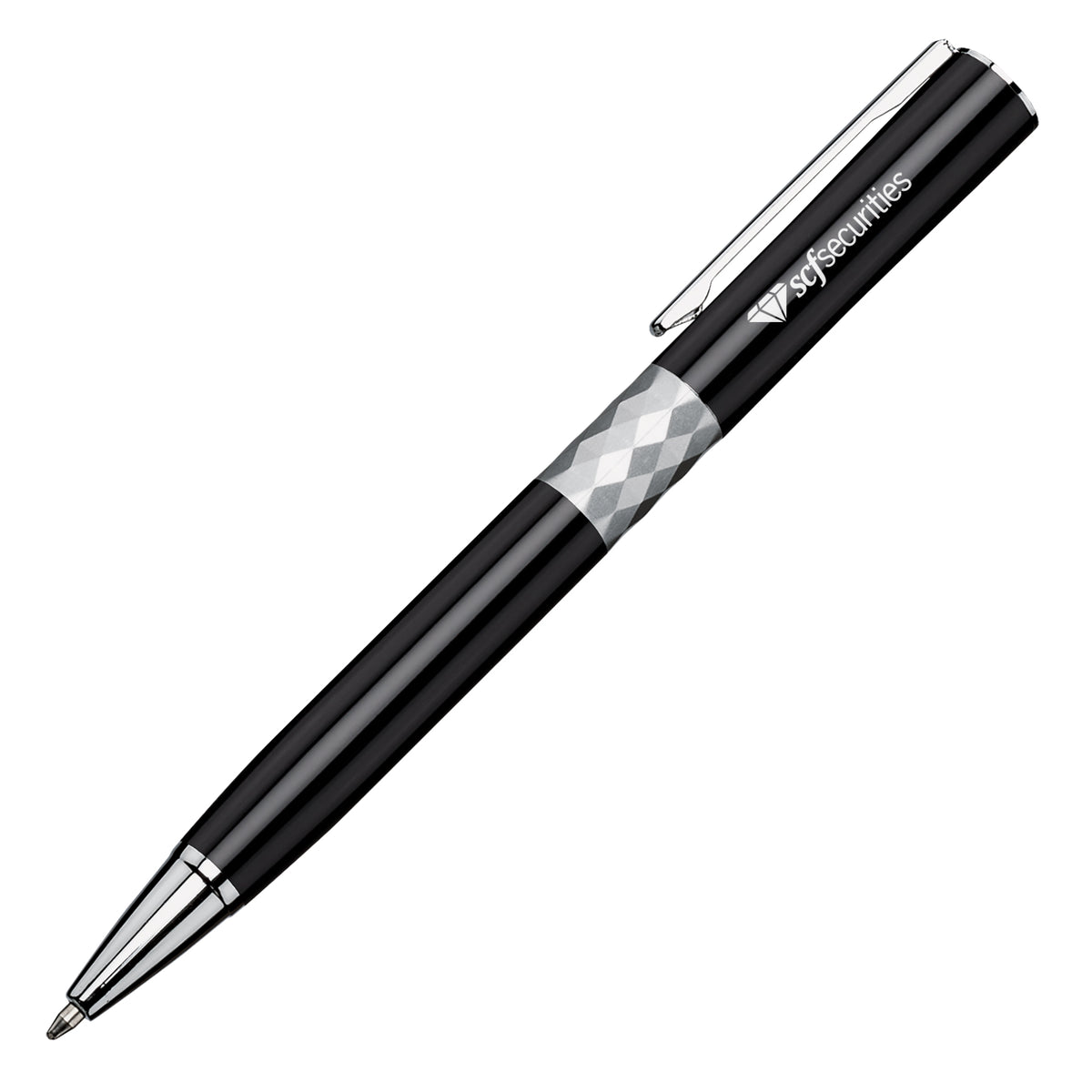 Custom Logo Brooklyn Metal Twist-Action Pen