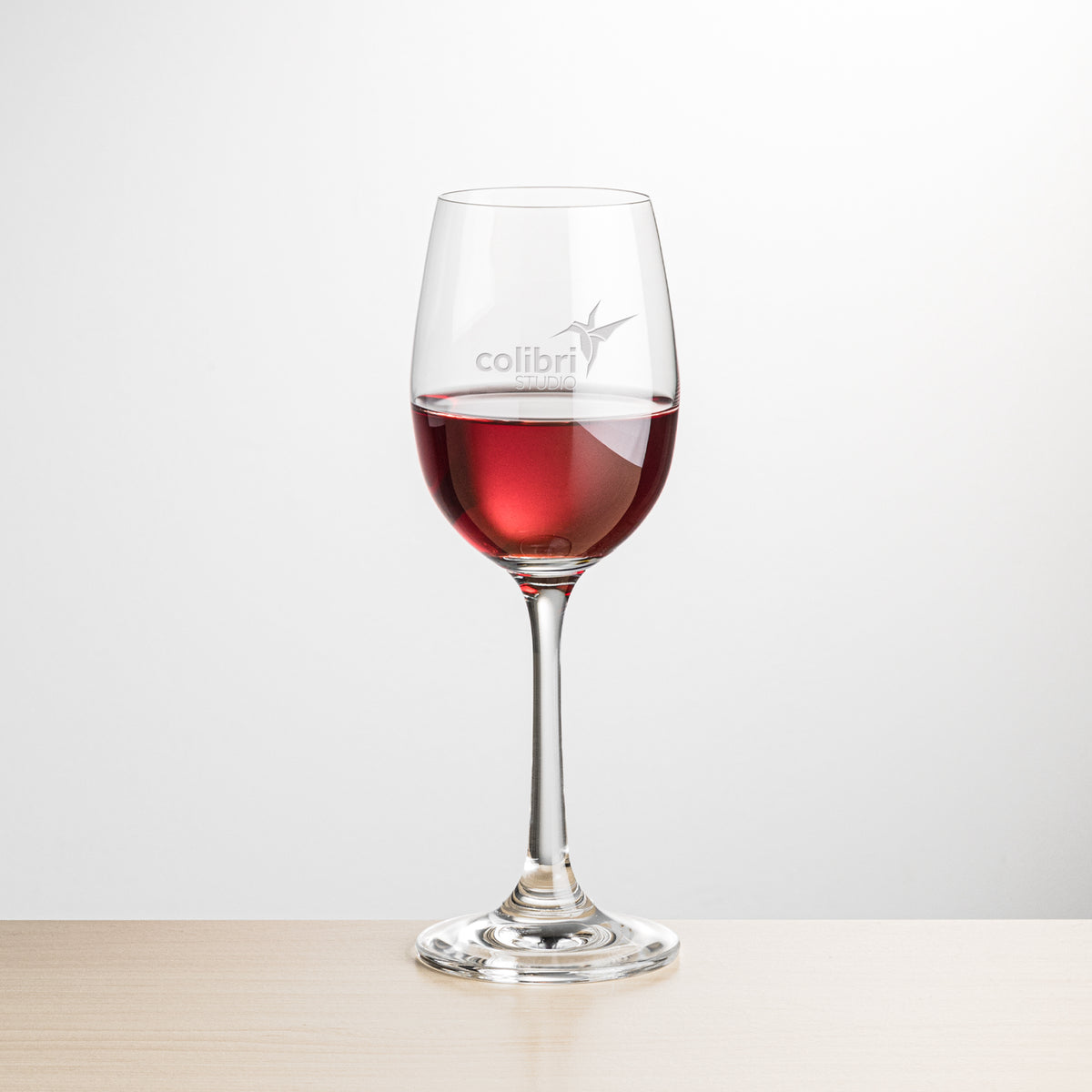 Custom Logo Burlington Wine - Deep Etch