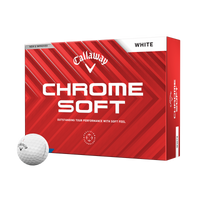 Custom Logo Callaway Chrome Soft 24 Golf Balls - White, Callaway, Canada