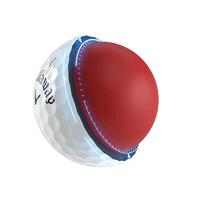 Custom Logo Callaway Chrome Soft 24 Golf Balls - White