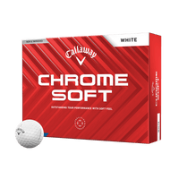 Custom Logo Callaway Chrome Soft 24 Golf Balls - White