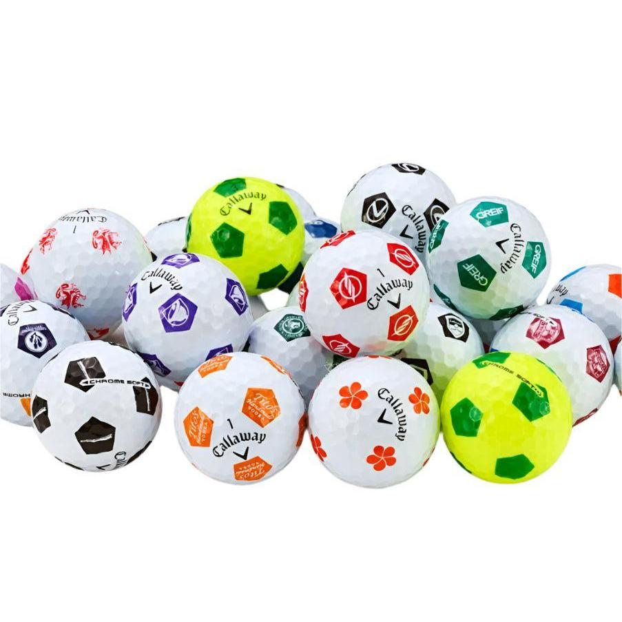 Custom Logo Callaway Chrome Soft TruTrack Golf Balls - Canadian