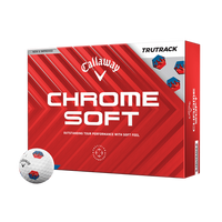 Custom Logo Callaway Chrome Soft TruTrack Golf Balls - Canadian