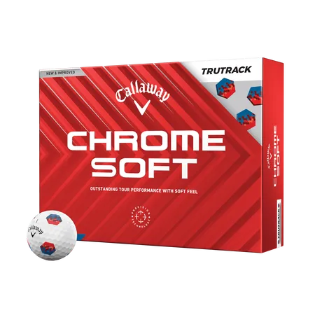 Custom Logo Callaway Chrome Soft Truvis Golf Balls