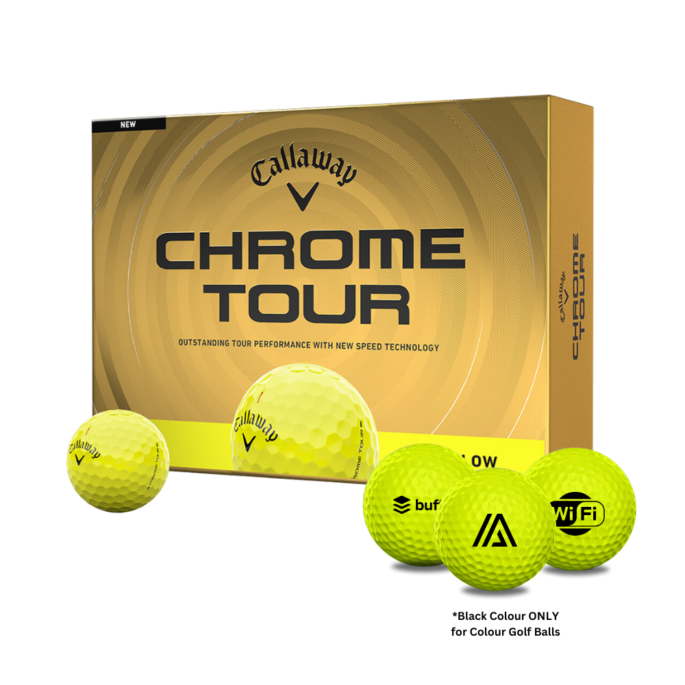 Custom Logo Callaway Chrome Tour Golf Balls