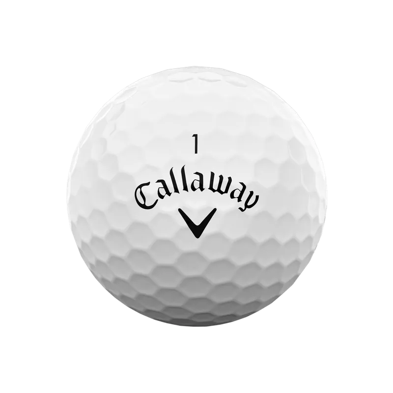 Custom Logo Callaway SuperSoft Golf Balls - White