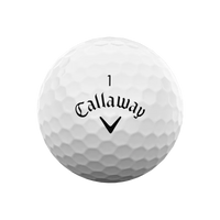 Custom Logo Callaway SuperSoft Golf Balls - White