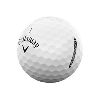 Custom Logo Callaway SuperSoft Golf Balls - White
