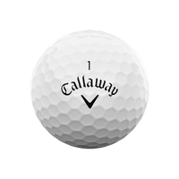 Custom Logo Callaway SuperSoft Golf Balls - White