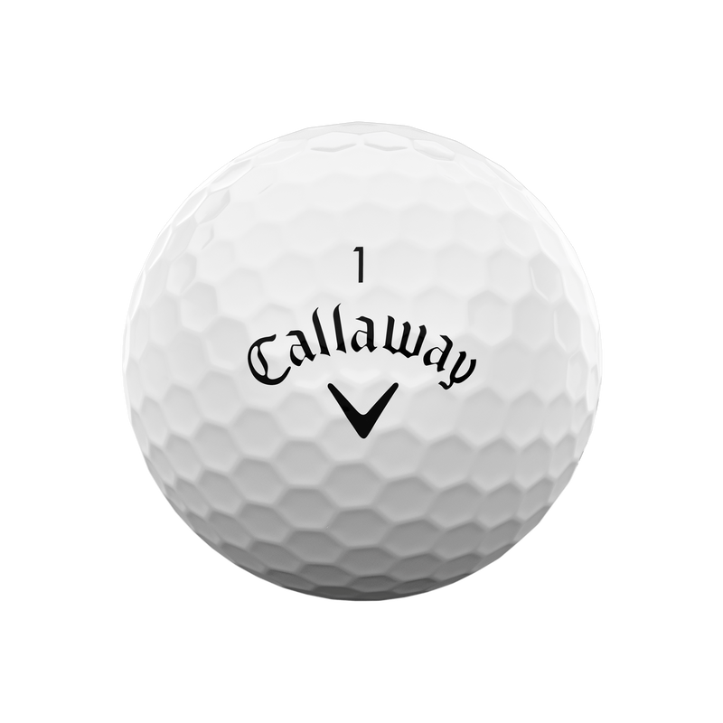 Custom Logo Callaway SuperSoft Golf Balls - White