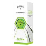 Custom Logo Callaway Supersoft 23 Golf Balls - Green